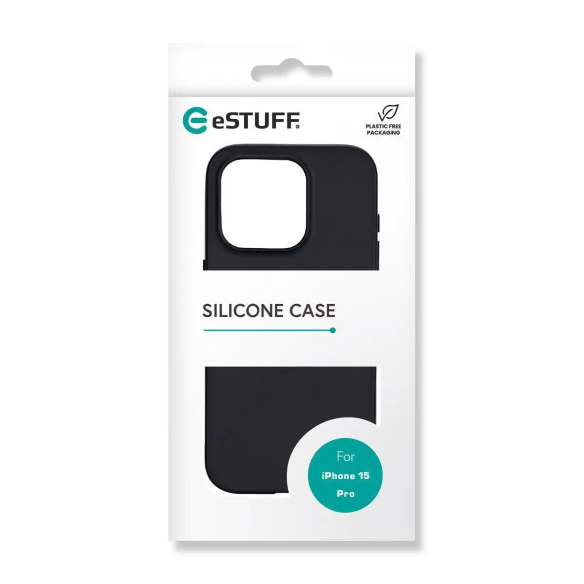 INFINITE RIGA iPhone 15 Pro Silikon Case schwarz