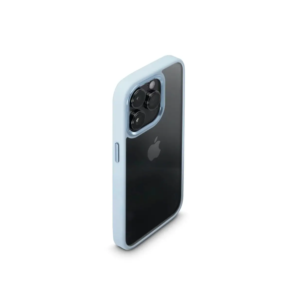 Handyhülle "Cam Protect" für Apple iPhone 15 Pro, durchsichtig, Blau