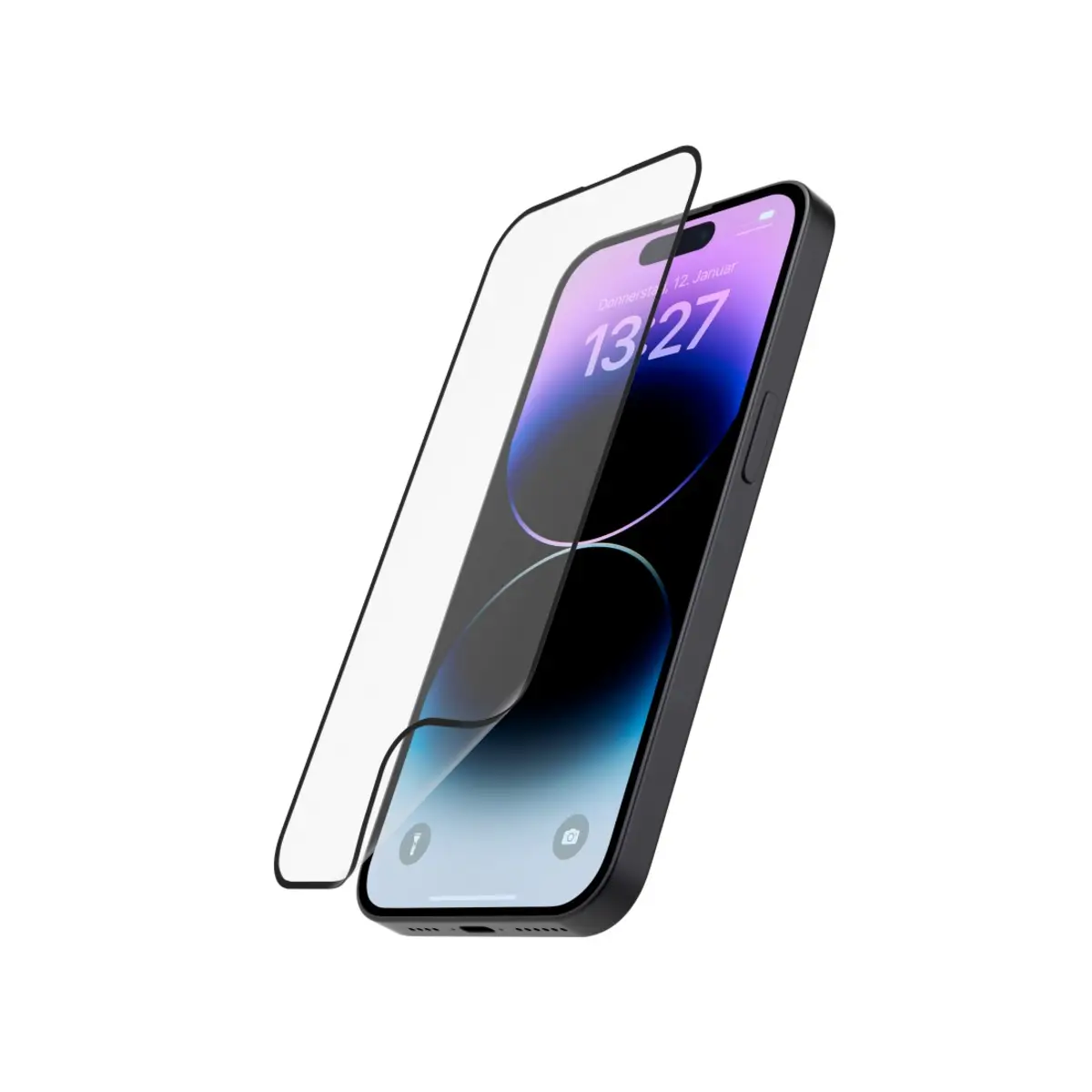 Flexibler Displayschutz "Hiflex Eco", Full-Cover, für Apple iPhone 15 Pro