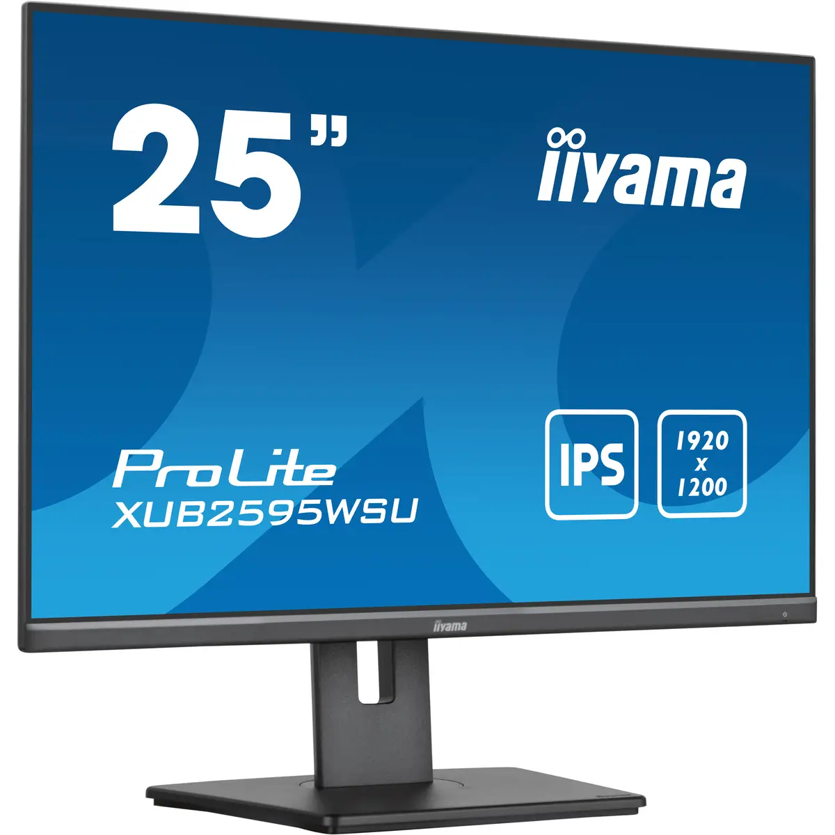 ProLite XUB2595WSU-B5 LED-Monitor 63,4 cm 25" 1920x1200 WUXGA IPS 300 cd/m² 1000:1 4 ms HDMI VGA DisplayPort Lautsprecher Schwarz Matte Pivot