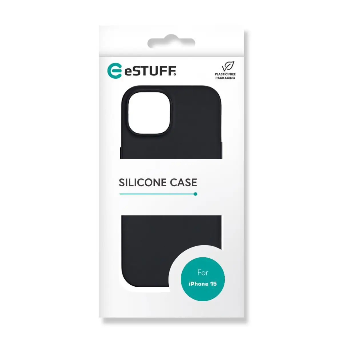 INFINITE RIGA iPhone 15 Silikon Case schwarz