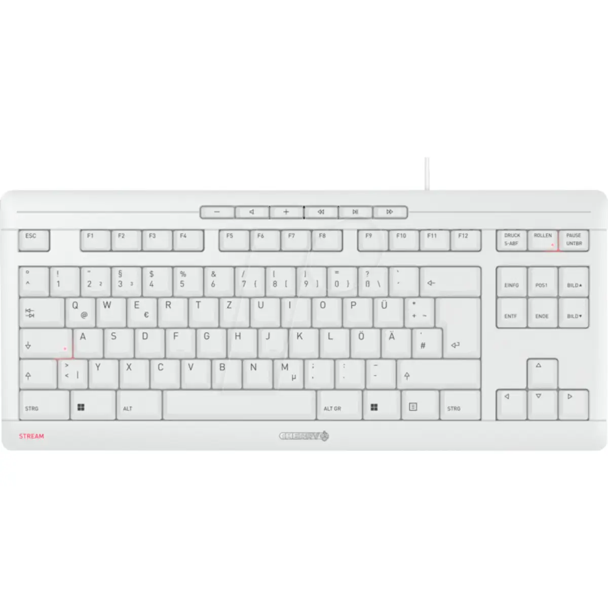 STREAM TKL USB Grau Deutsch