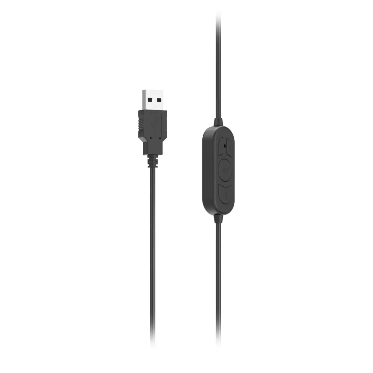 HS-USB300 V2 Kopfhörer Kabelgebunden USB Typ-A Schwarz