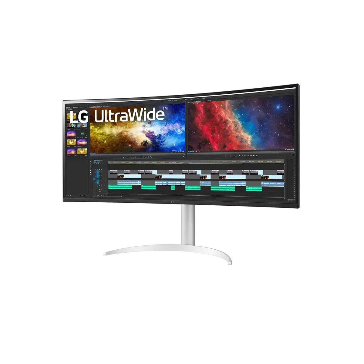 LG 38BQ85C-W.AEU 95,2cm (38") 3840x1600 Pixel 1000:1 300 cd/m² 5ms Weiß