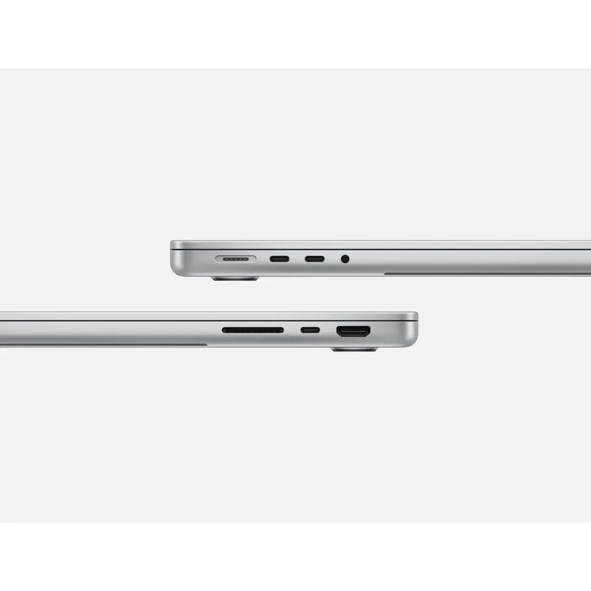 MacBook Pro Apple M3 Pro 11-Core 14-Core GPU deutsch 18GB RAM 512GB SSD 35,6cm (14") Retina Silber 96W Netzteil