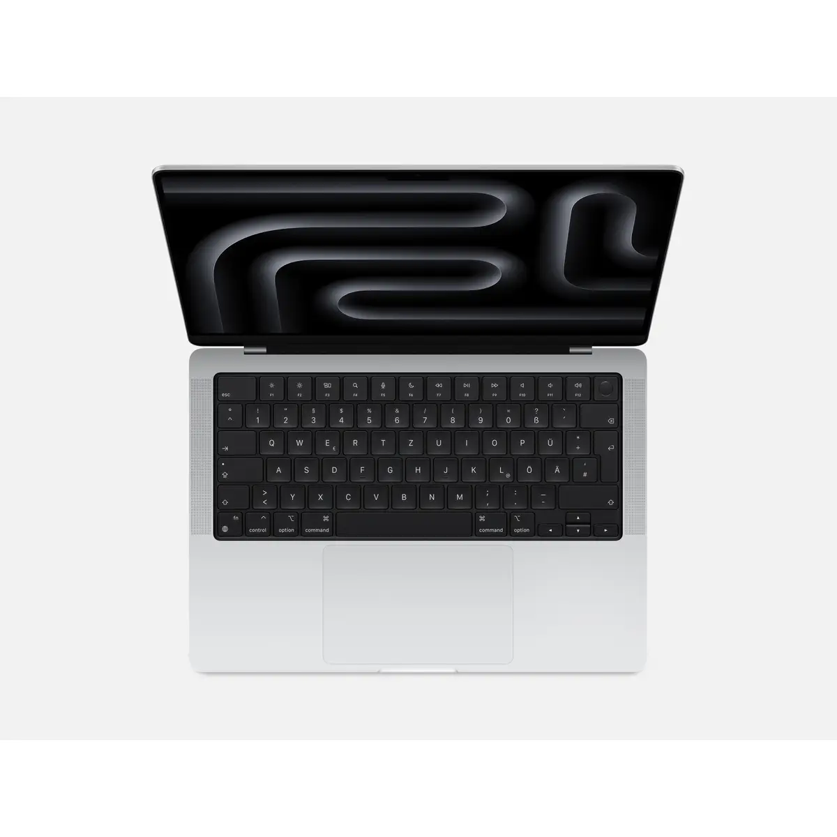 MacBook Pro Apple M3 Pro 12-Core 18-Core GPU deutsch 18GB RAM 512GB SSD 35,6cm (14") Retina Silber 96W Netzteil