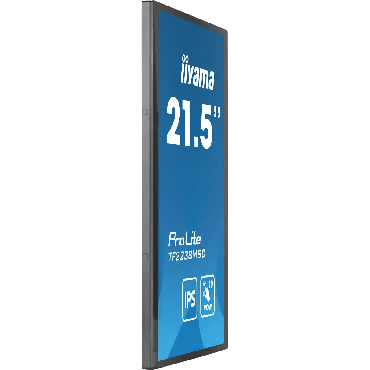 Iiyama ProLite TF2238MSC-B1 LED-Monitor 54,5cm 21,5" offener Rahmen Touchscreen 1920x1080 FHD IPS 600 cd/m² 1000:1 5 ms HDMI Display
Port Schwarz Matte