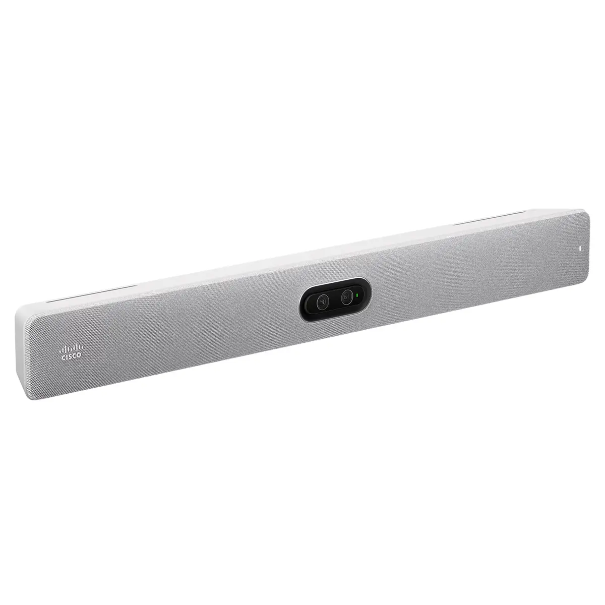 Webex Room Bar Pro Videokonferenzkomponente Erstes Licht mit Cisco Room Navigator-Table Stand