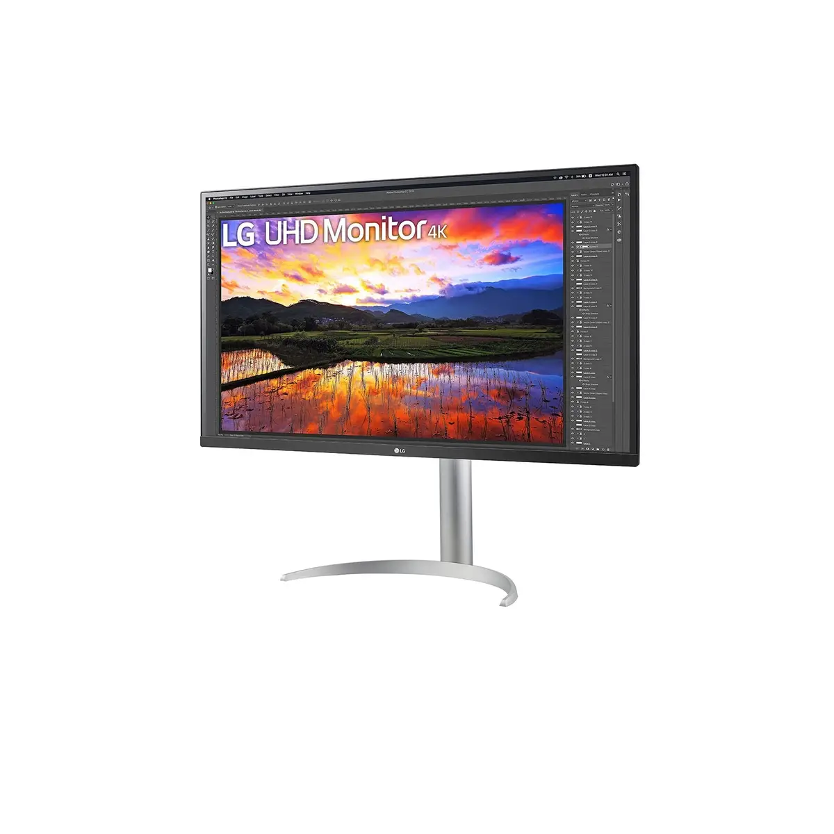 LG 32UP55NP-W.AEU 80cm 32Zoll IPS 3840x2160 16:9 4K UHD 350cd/m² 3000:1