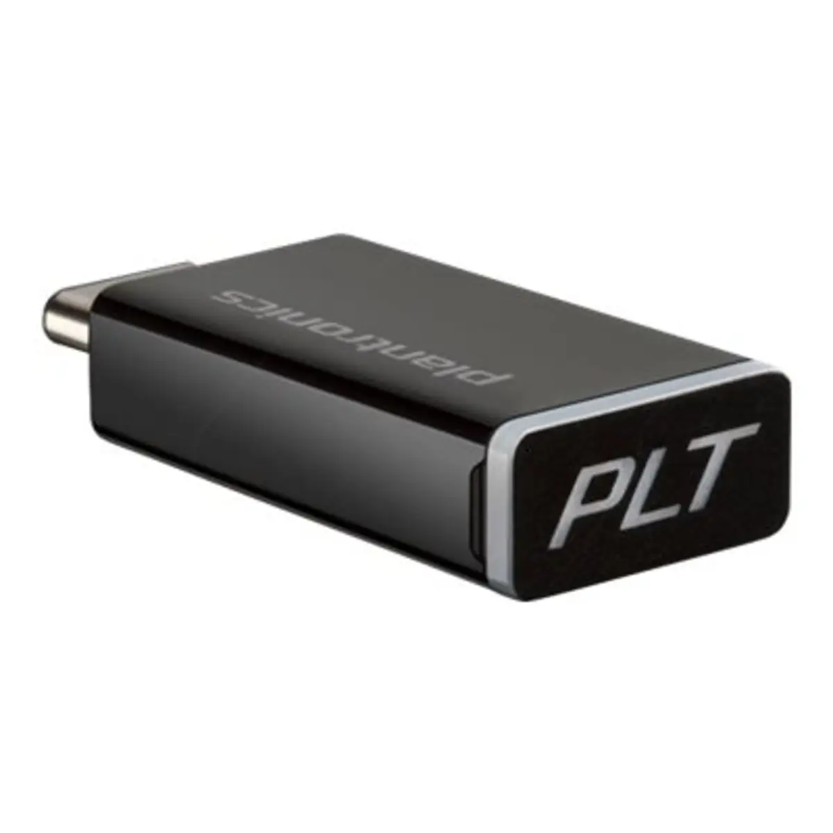 POLY Sync 20+ USB-C Freisprecheinrichtung für Microsoft Teams zertifiziert Mobiltelefon/PC Schwarz Silber 55 dB 0,715m IP64 Tasten Berührung