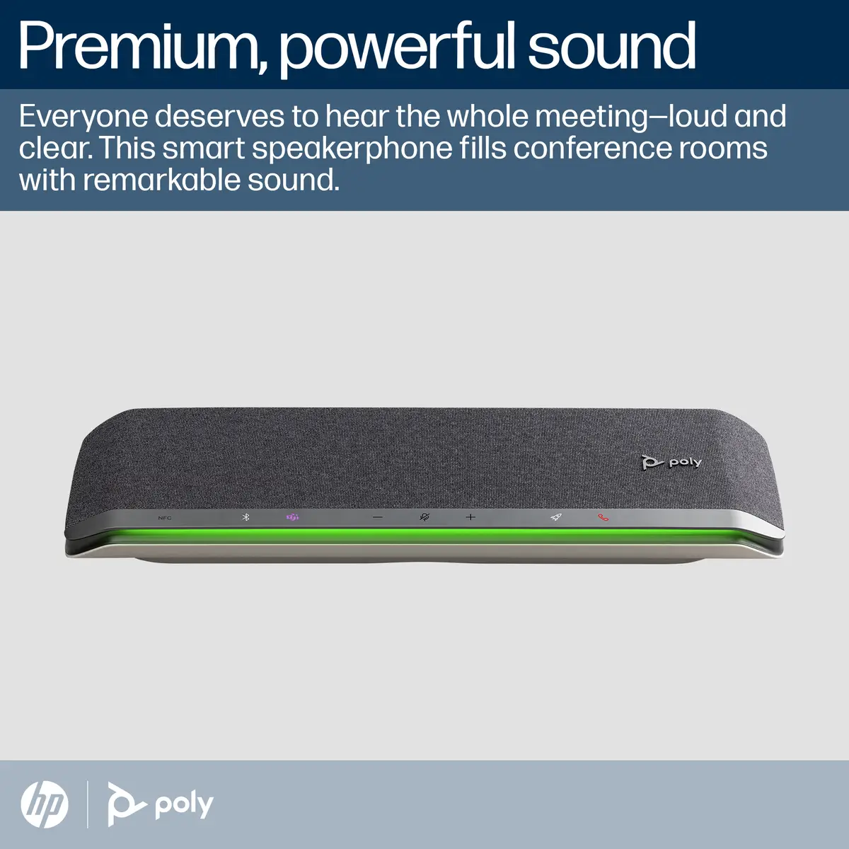 POLY Sync 60 Freisprecheinrichtung Universal Bluetooth Schwarz