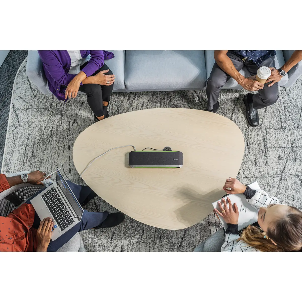 POLY Sync 60 Freisprecheinrichtung Universal Bluetooth Schwarz