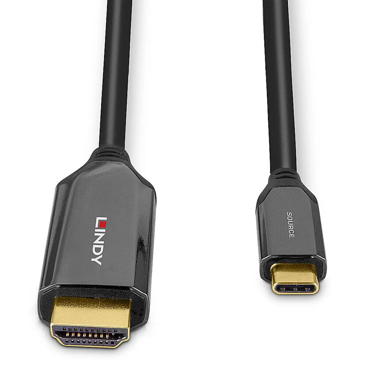 Adapterkabel USB C/HMDI Stecker/Secker Schwarz 1m