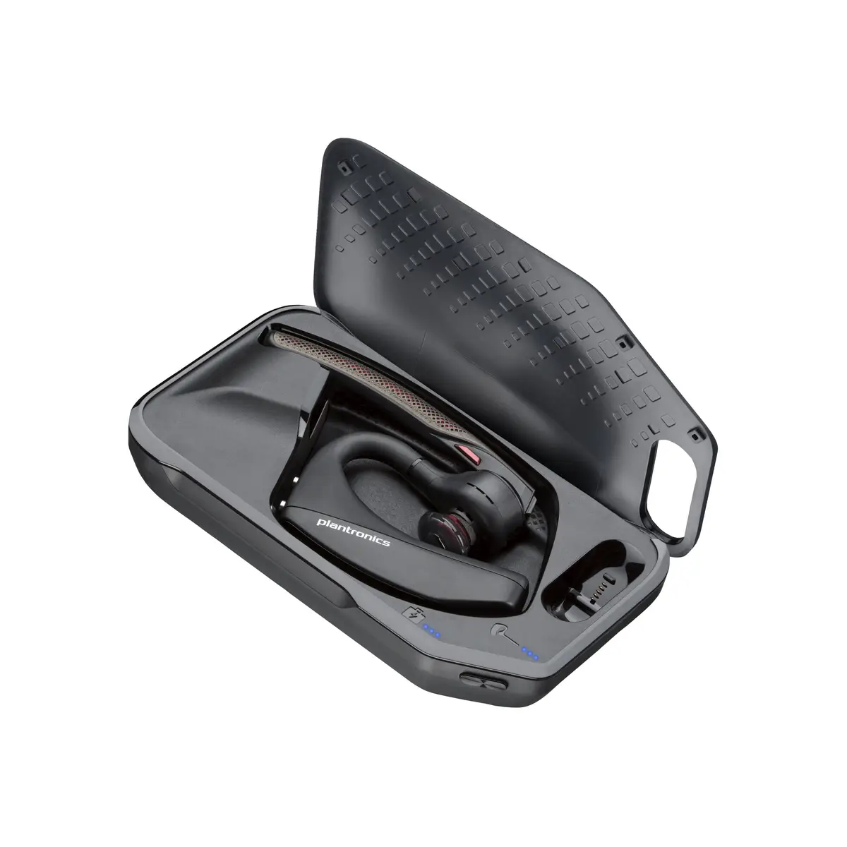 Poly Voyager 5200 UC Kopfhörer Kabellos Mikro-USB Bluetooth Schwarz