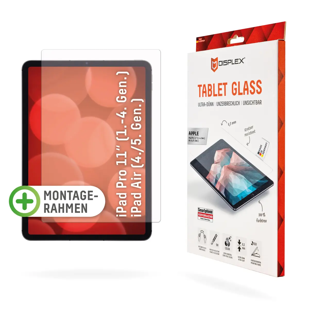 Displex Tablet Glass (9H) für iPad Pro 11''