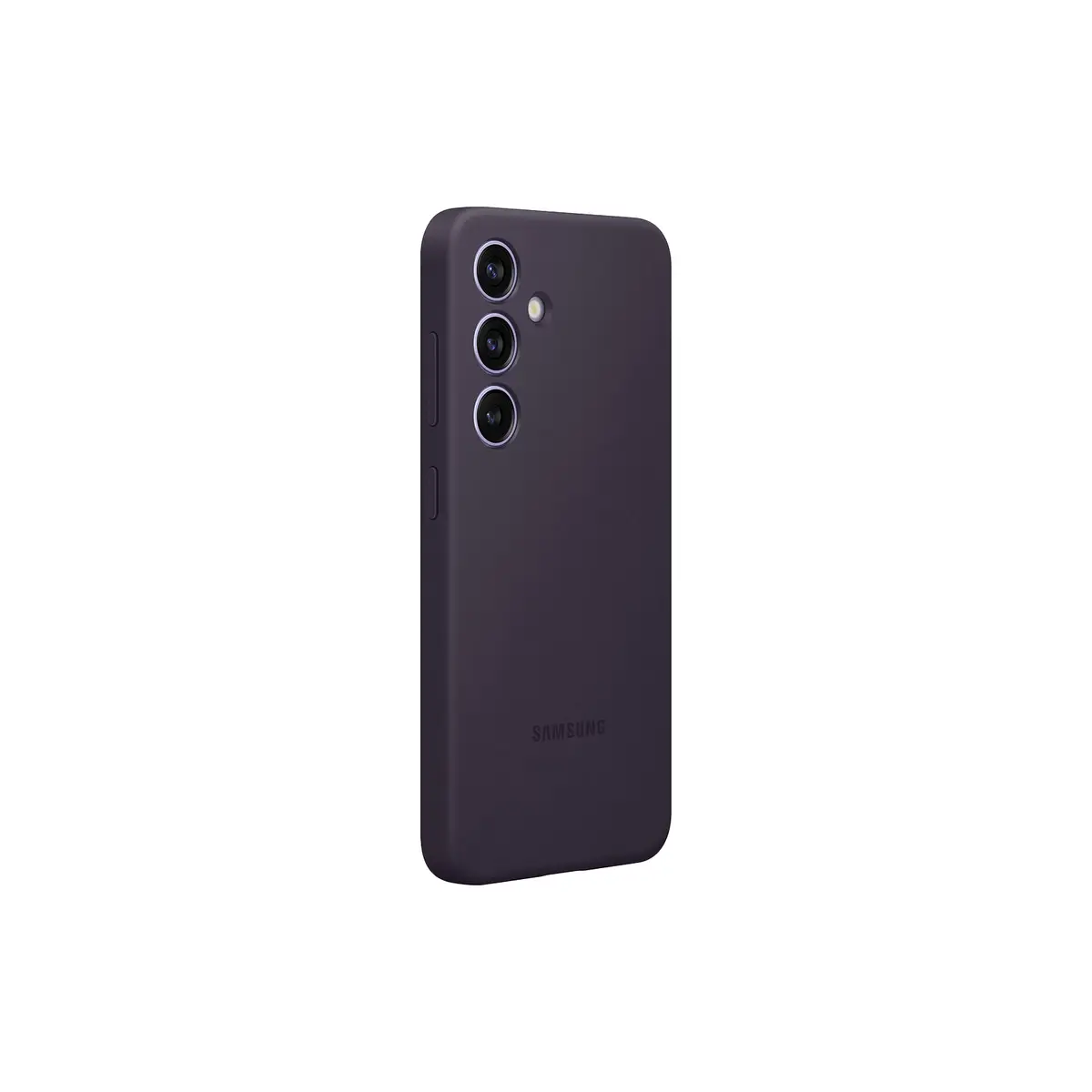 Silicone Case für Galaxy S24 Dark Violet