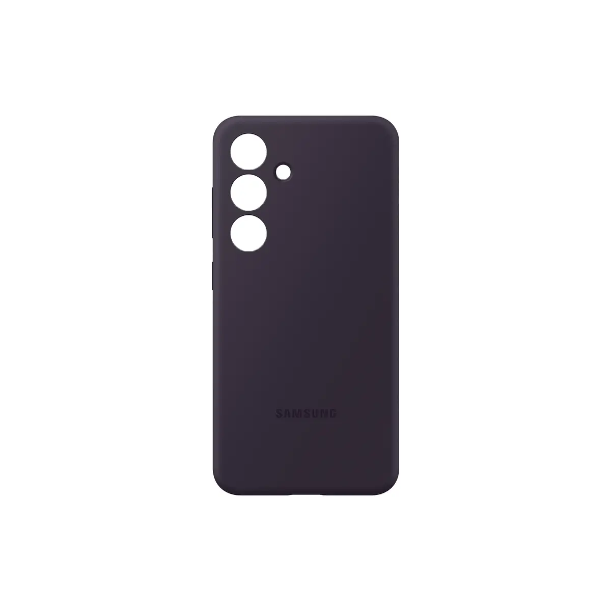 Silicone Case für Galaxy S24 Dark Violet