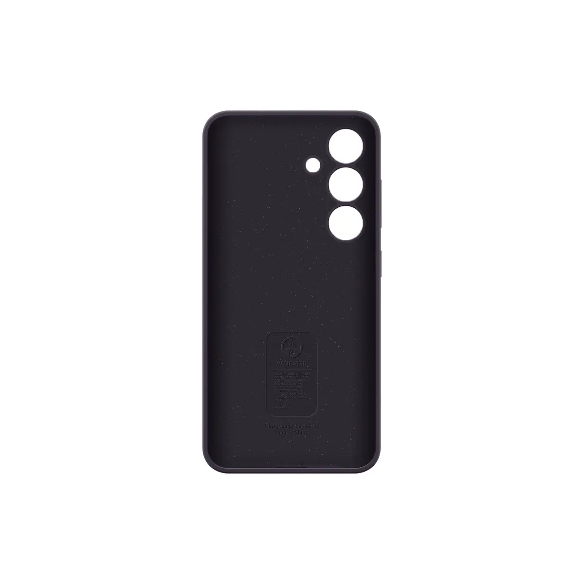 Silicone Case für Galaxy S24 Dark Violet
