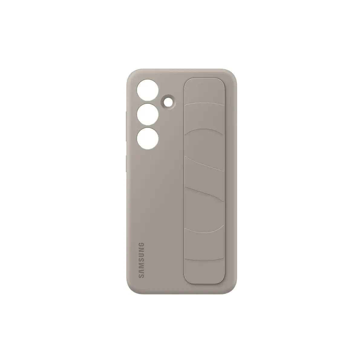 Standing Grip Case für Galaxy S24 Taupe