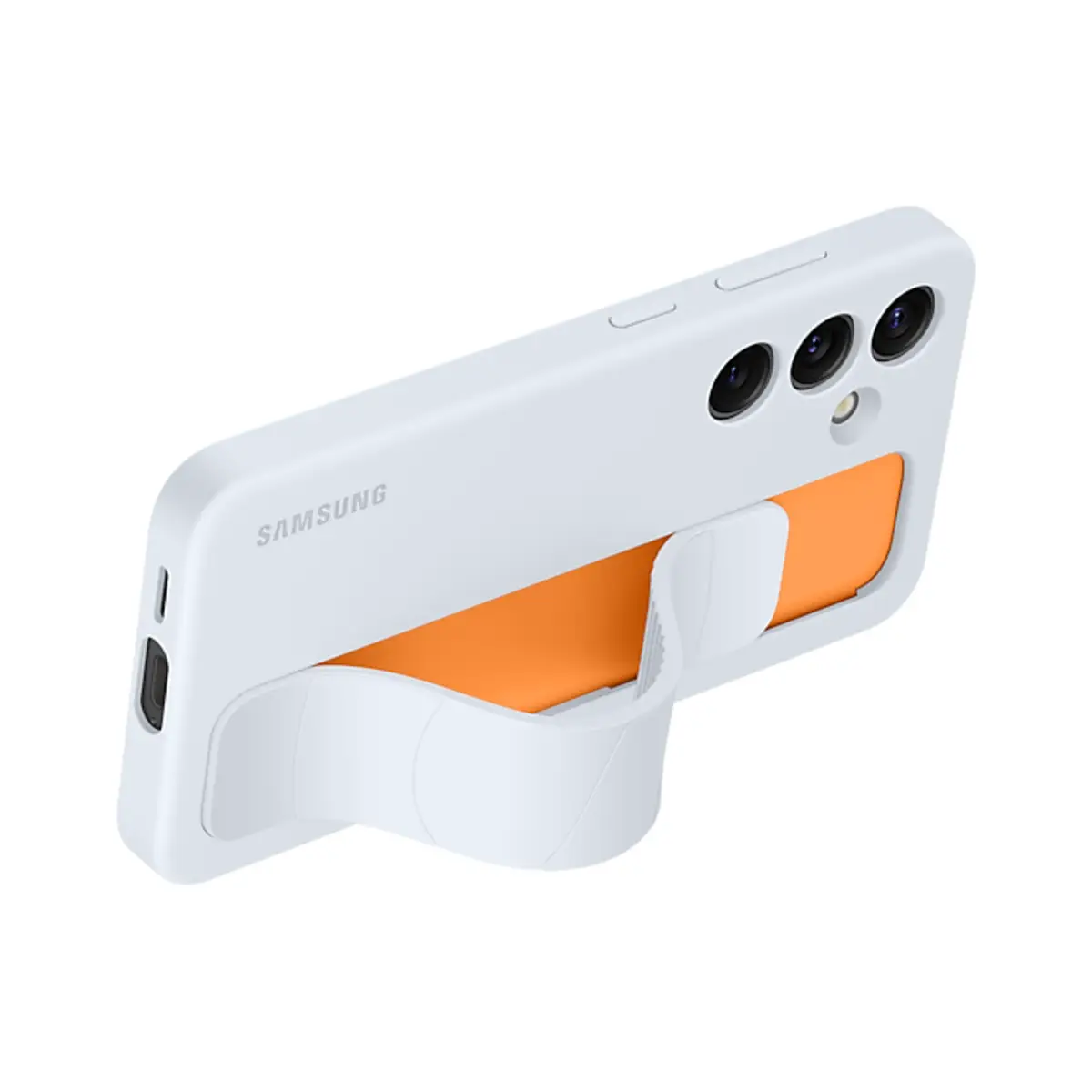 Standing Grip Case für Galaxy S24 Light Blue