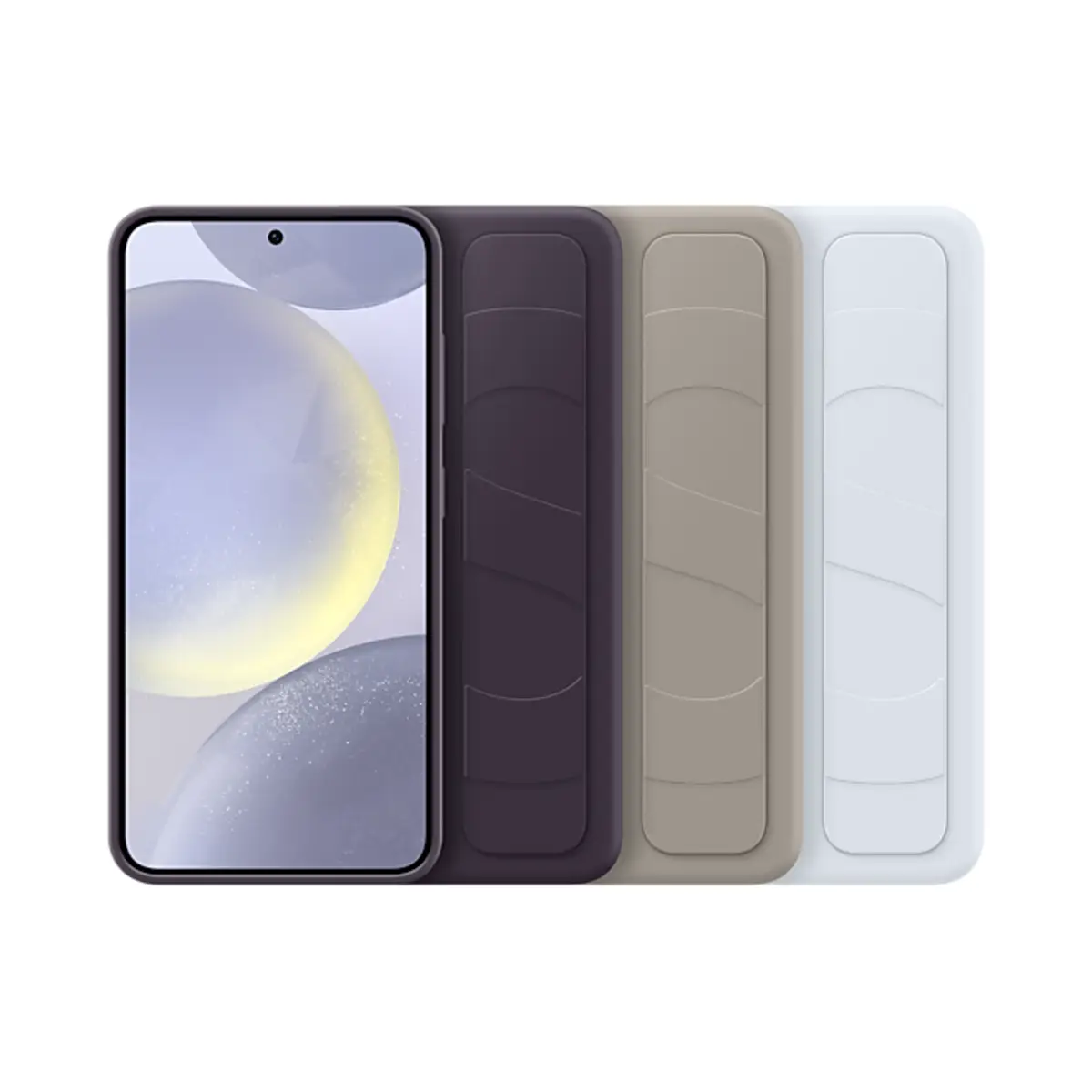 Standing Grip Case für Galaxy S24 Light Blue