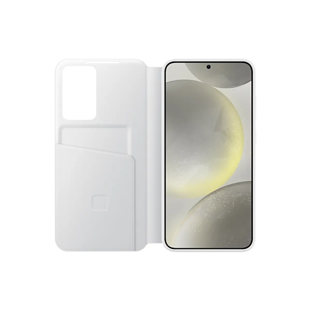 Smart View Wallet Case für Galaxy S24+ White