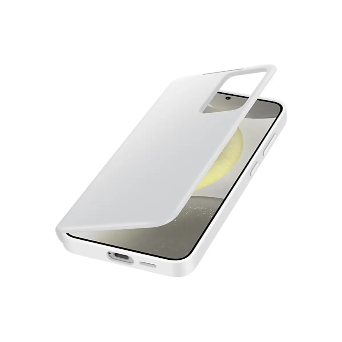 Smart View Wallet Case für Galaxy S24+ White