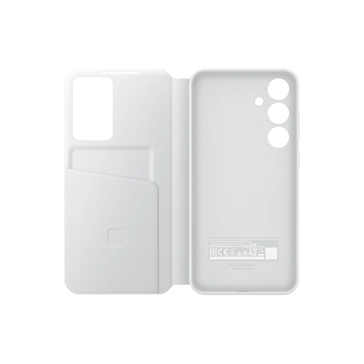 Smart View Wallet Case für Galaxy S24+ White