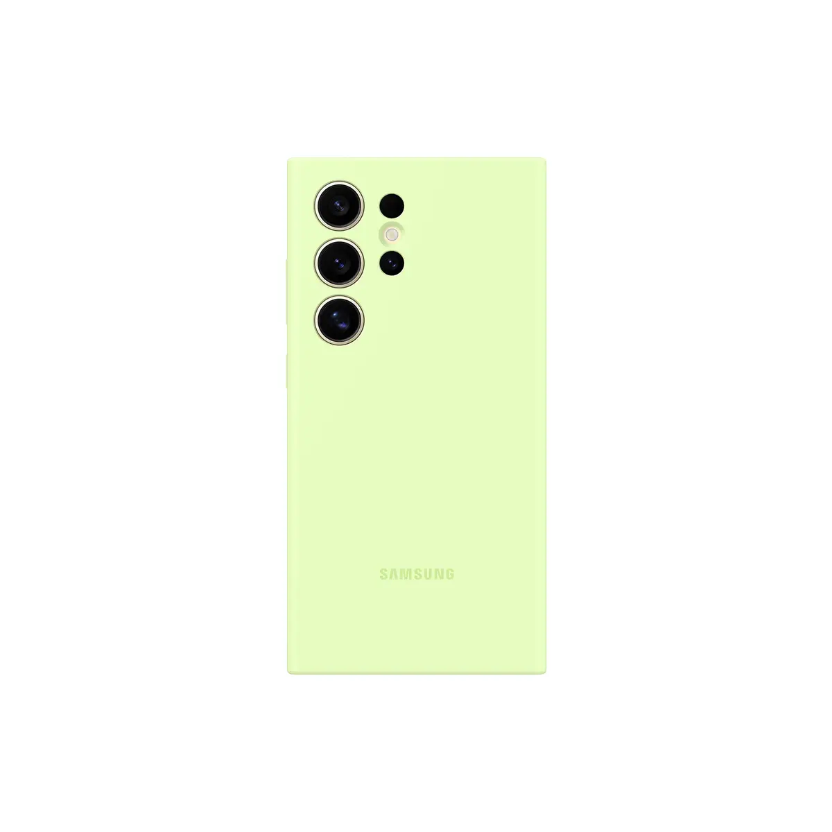 Silicone Case für Galaxy S24 Ultra Lime