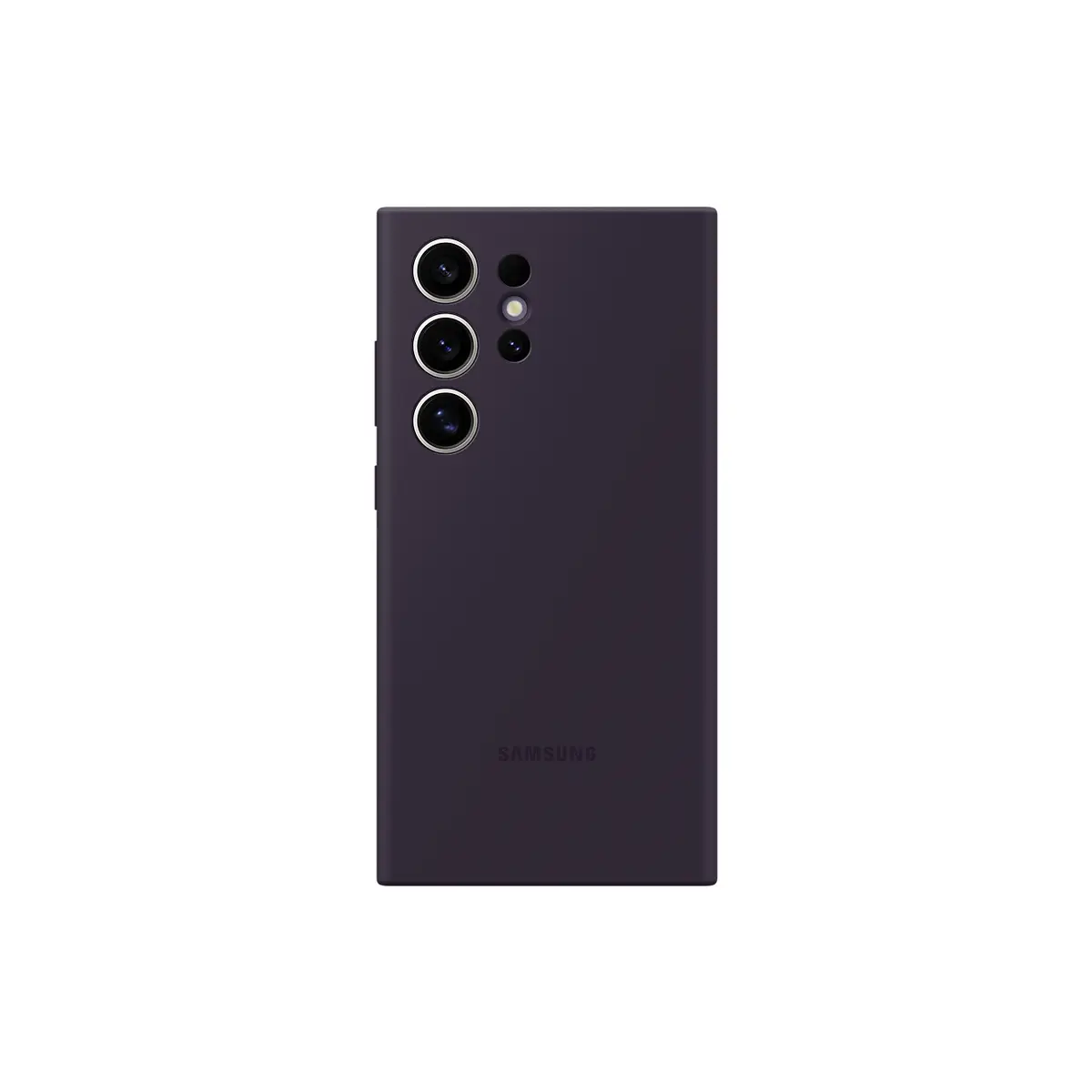 Silicone Case für Galaxy S24 Ultra Dark Violet