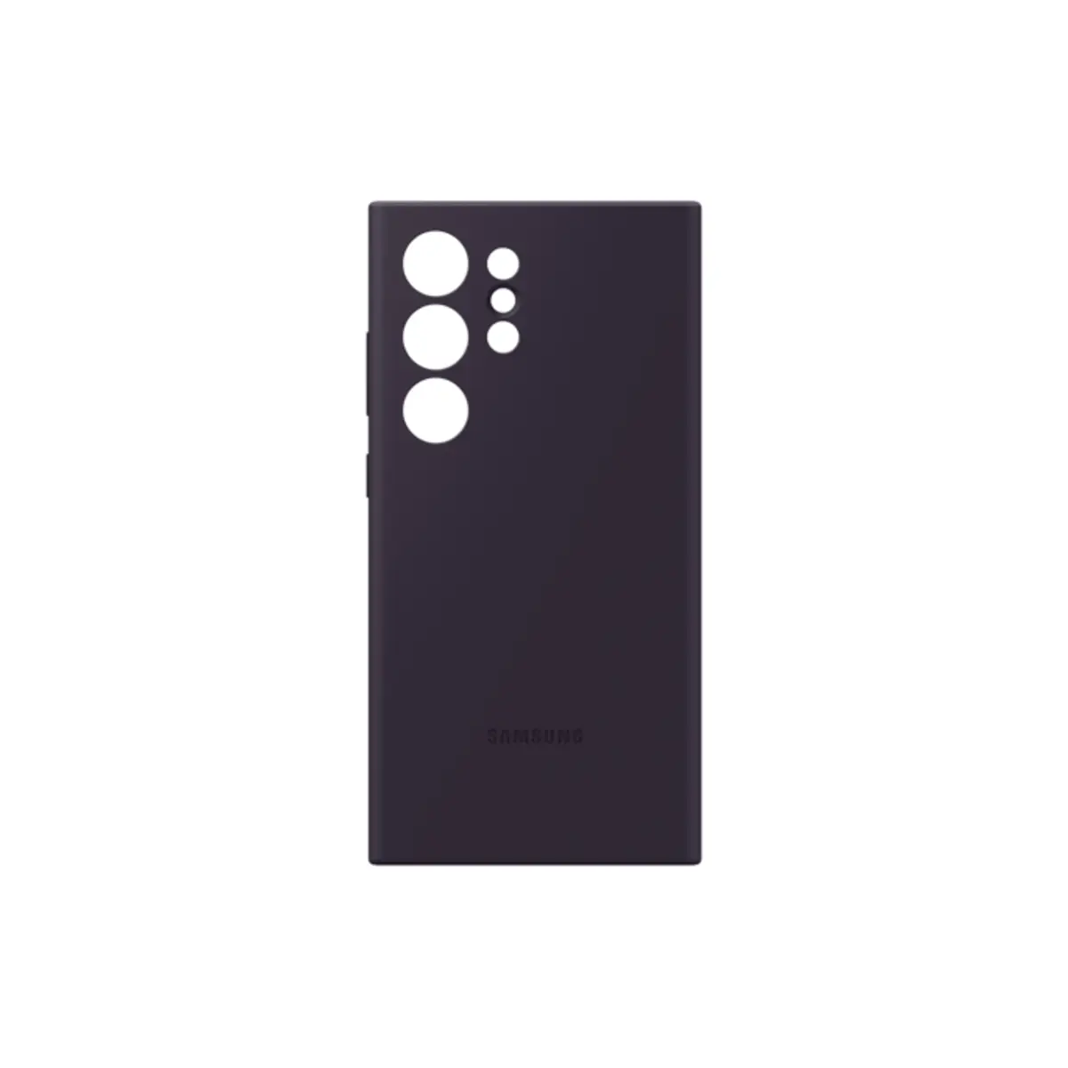 Silicone Case für Galaxy S24 Ultra Dark Violet