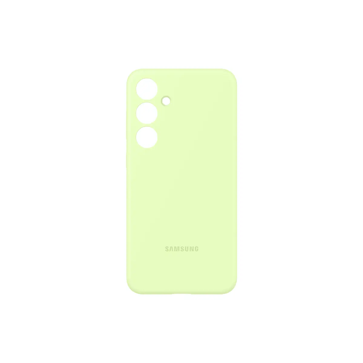 Silicone Case für Galaxy S24+ Lime