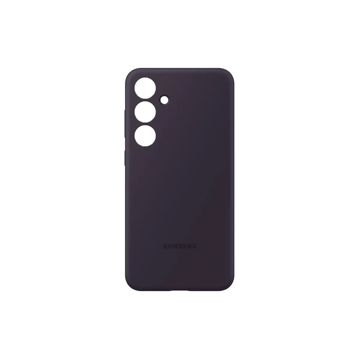 Silicone Case für Galaxy S24+ Dark Violet