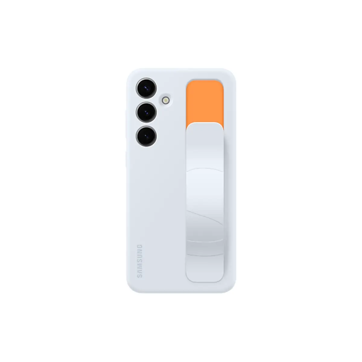 Standing Grip Case für Galaxy S24+ Light Blue