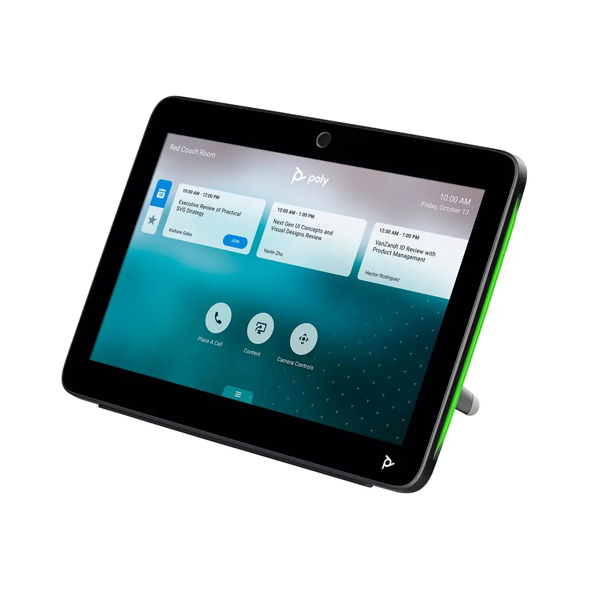 Poly TC10 Touch Controller Ohne Netzkabel Schwarz