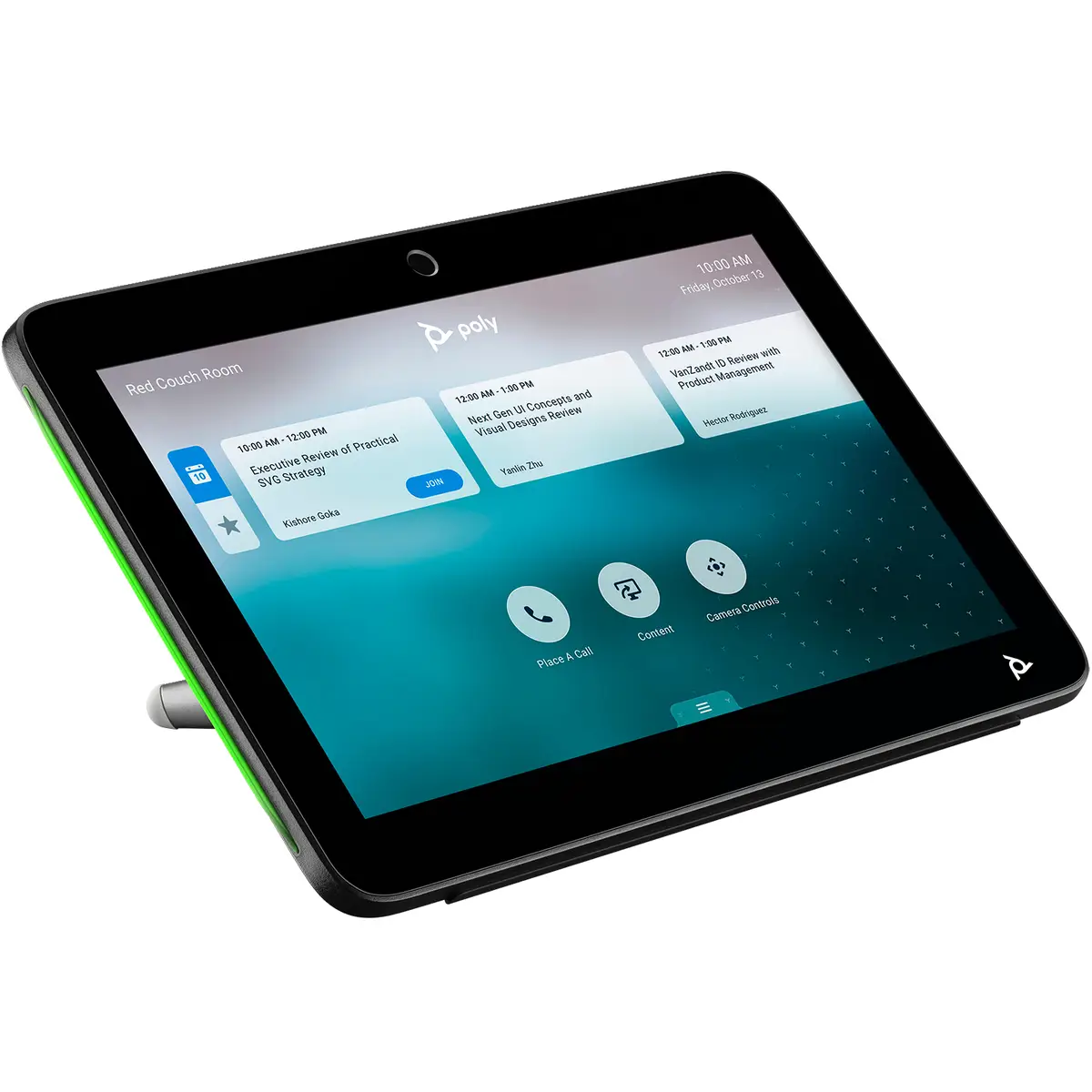 Poly TC10 Touch Controller Ohne Netzkabel Schwarz