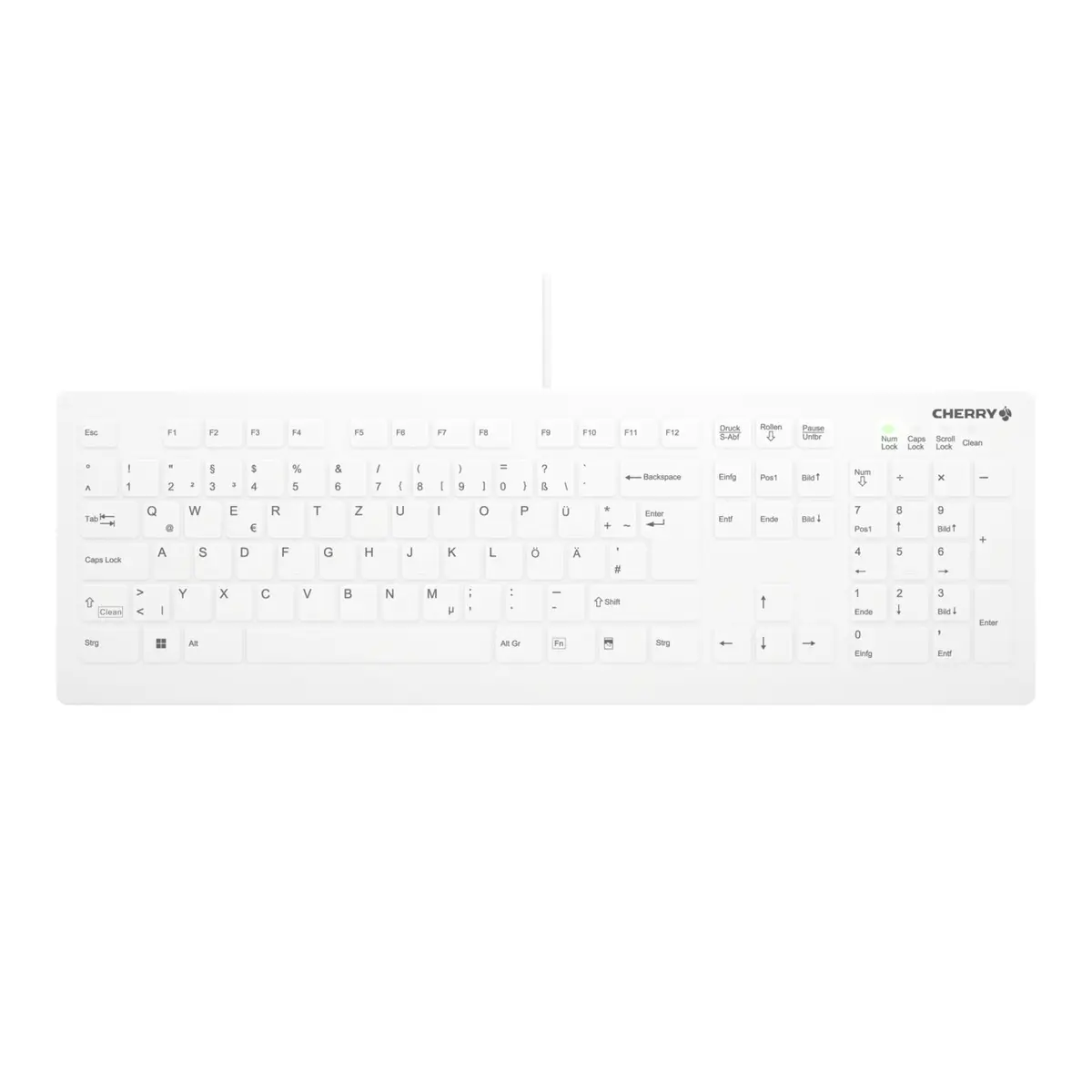 Tastatur C8112 Active Key MTA Layout Deutsch vollversiegelt Weiß