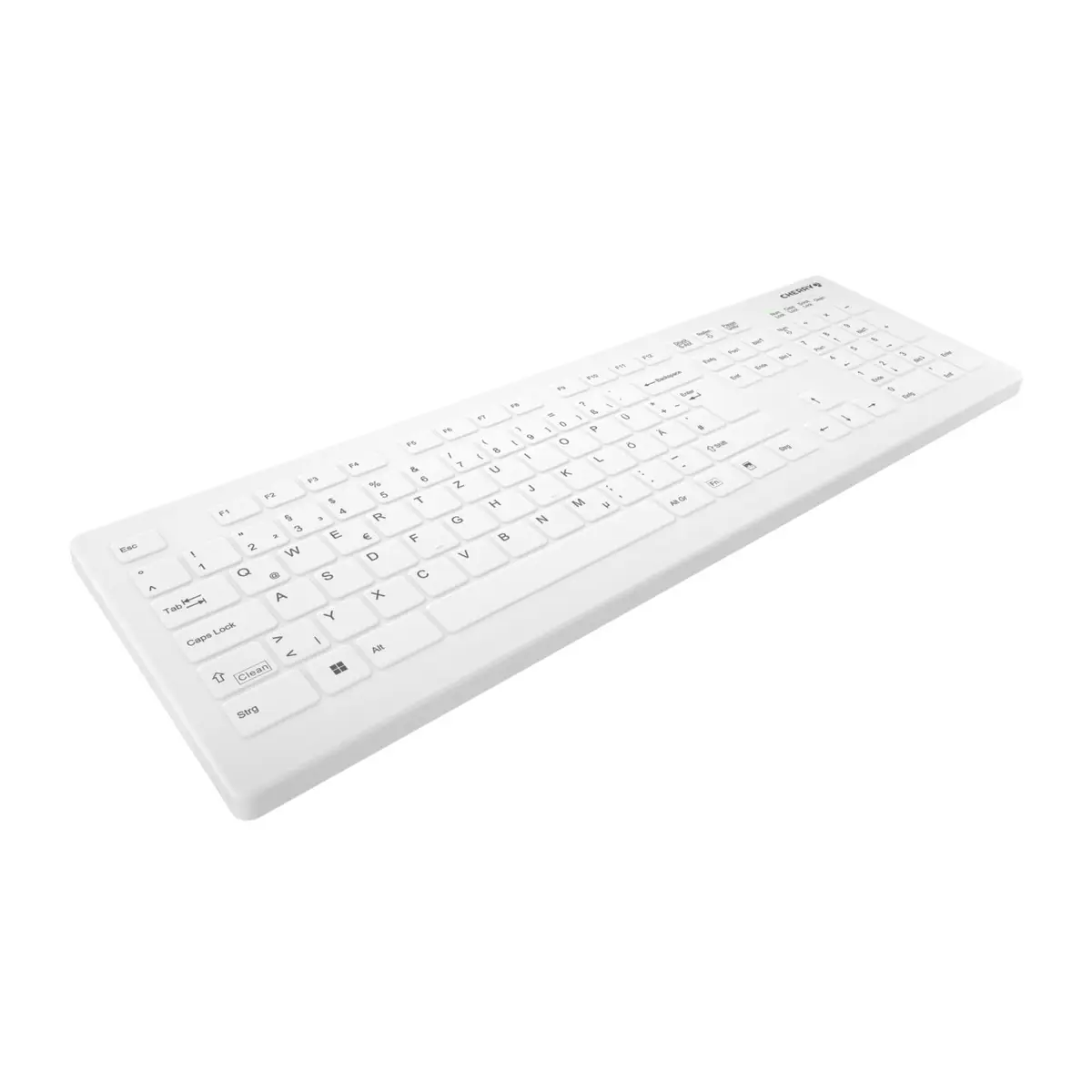 Tastatur C8112 Active Key MTA Layout Deutsch kabellos Weiß