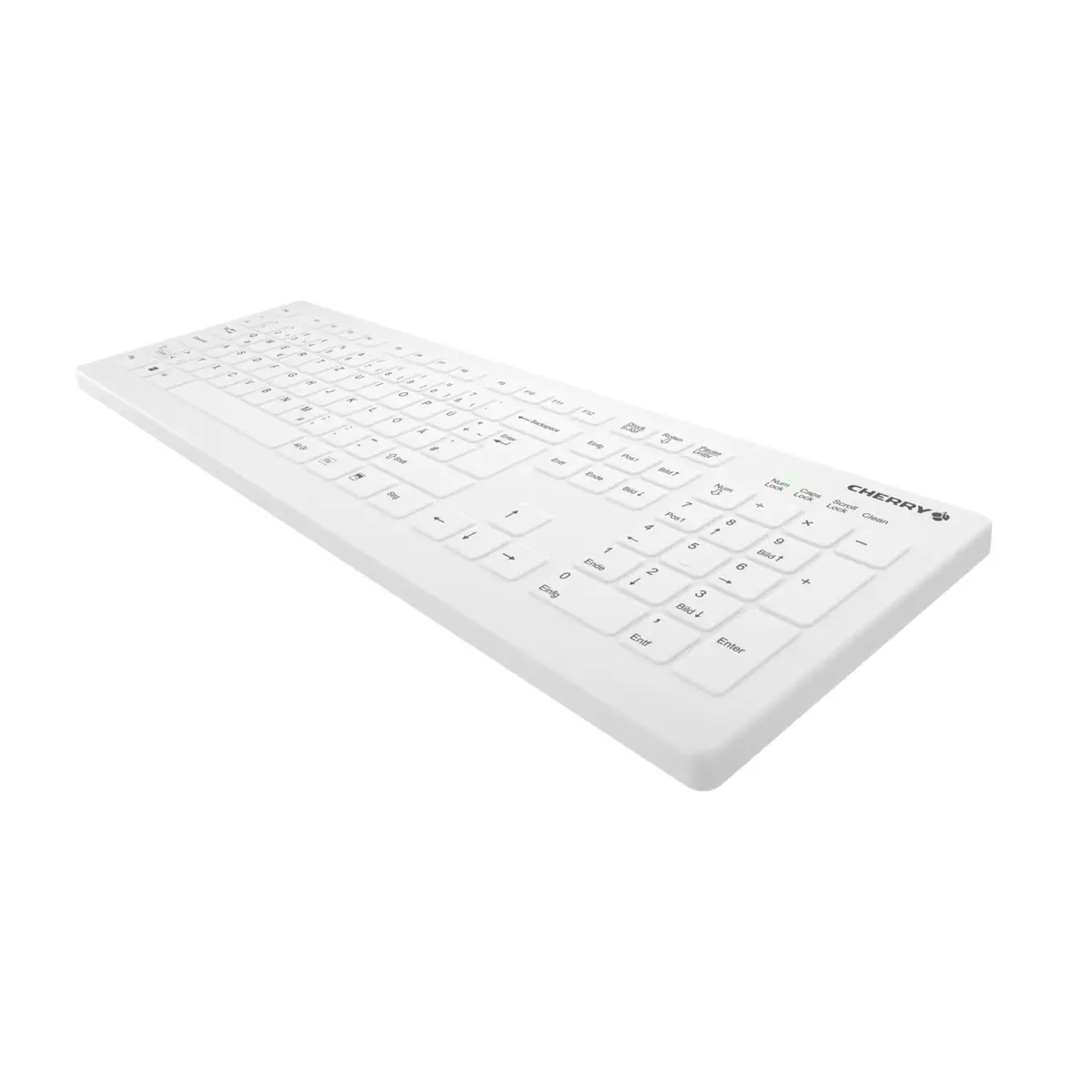 Tastatur C8112 Active Key MTA Layout Deutsch kabellos Weiß