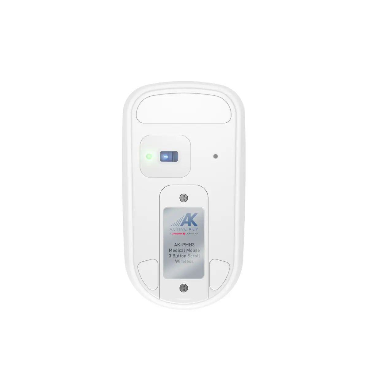 Maus Scroll Sensor PMH3OS Active Key MMS 3-Buttons kabellos weiß