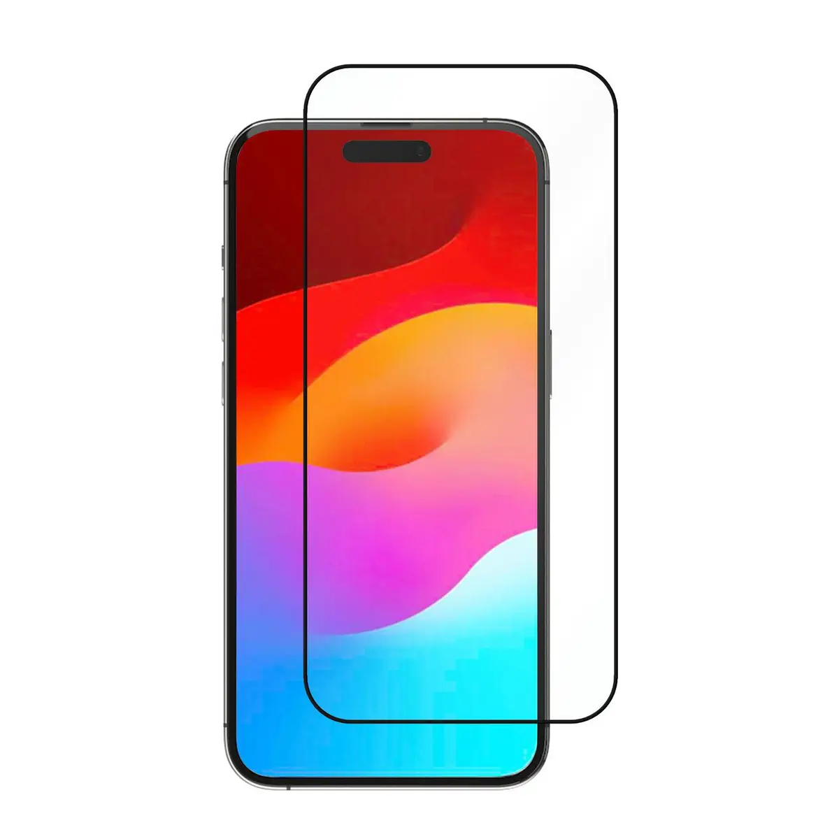 INFINITE Titan Shield Screen Protector for iPhone 15 Plus - Full Cover