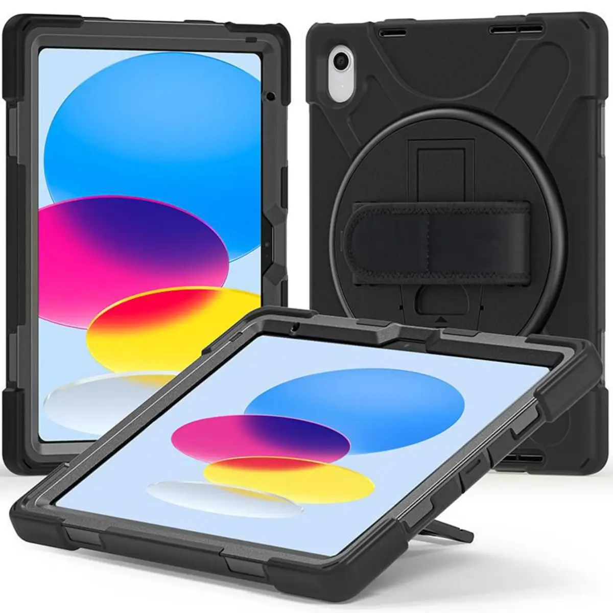 CHICAGO Full Body Defender Case iPad 10.9 10th Gen 2022 - Schwarz