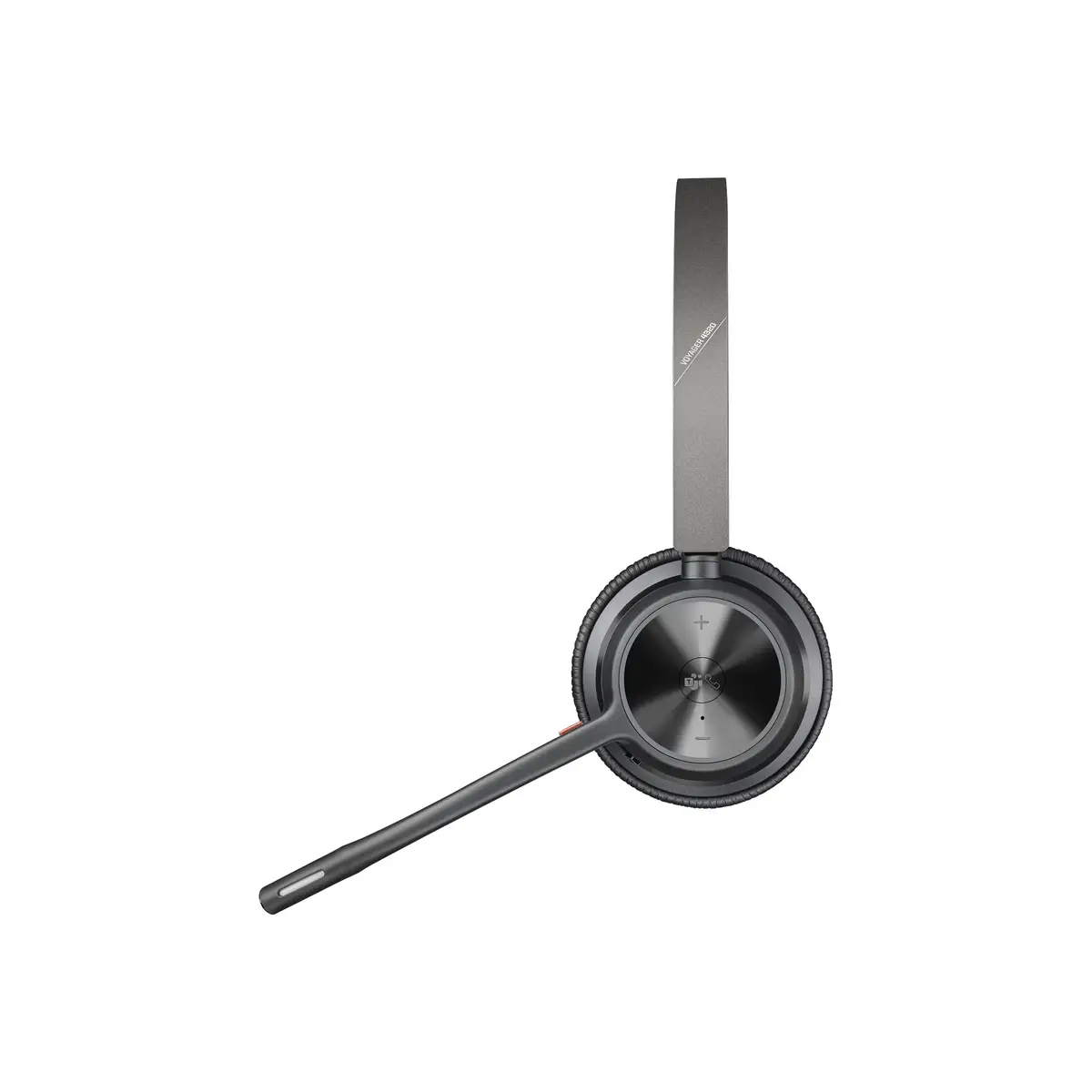 Poly Voyager 4320-M Headset On-Ear Bluetooth kabellos kabelgebunden USB-C Schwarz Zoom Certified Zertifiziert für Microsoft Teams