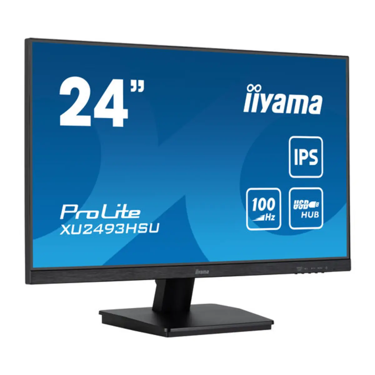 ProLite XU2493HSU-B6 LED-Monitor 60,5 cm 23,8" 1920x1080 FHD 100 Hz IPS 250 cd/m² 1000:1 1 ms HDMI DisplayPort Lautsprecher mattschwarz