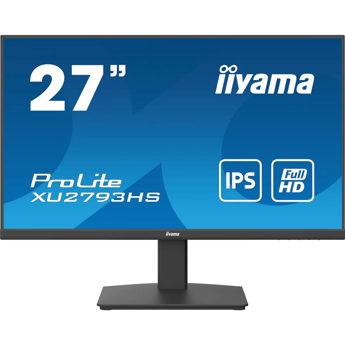 ProLite XU2793HS-B6 LED-Monitor 68,6 cm 27" 1920x1080 FHD 100 Hz IPS 250 cd/m² 1000:1 1 ms HDMI DisplayPort Lautsprecher Schwarz Matte