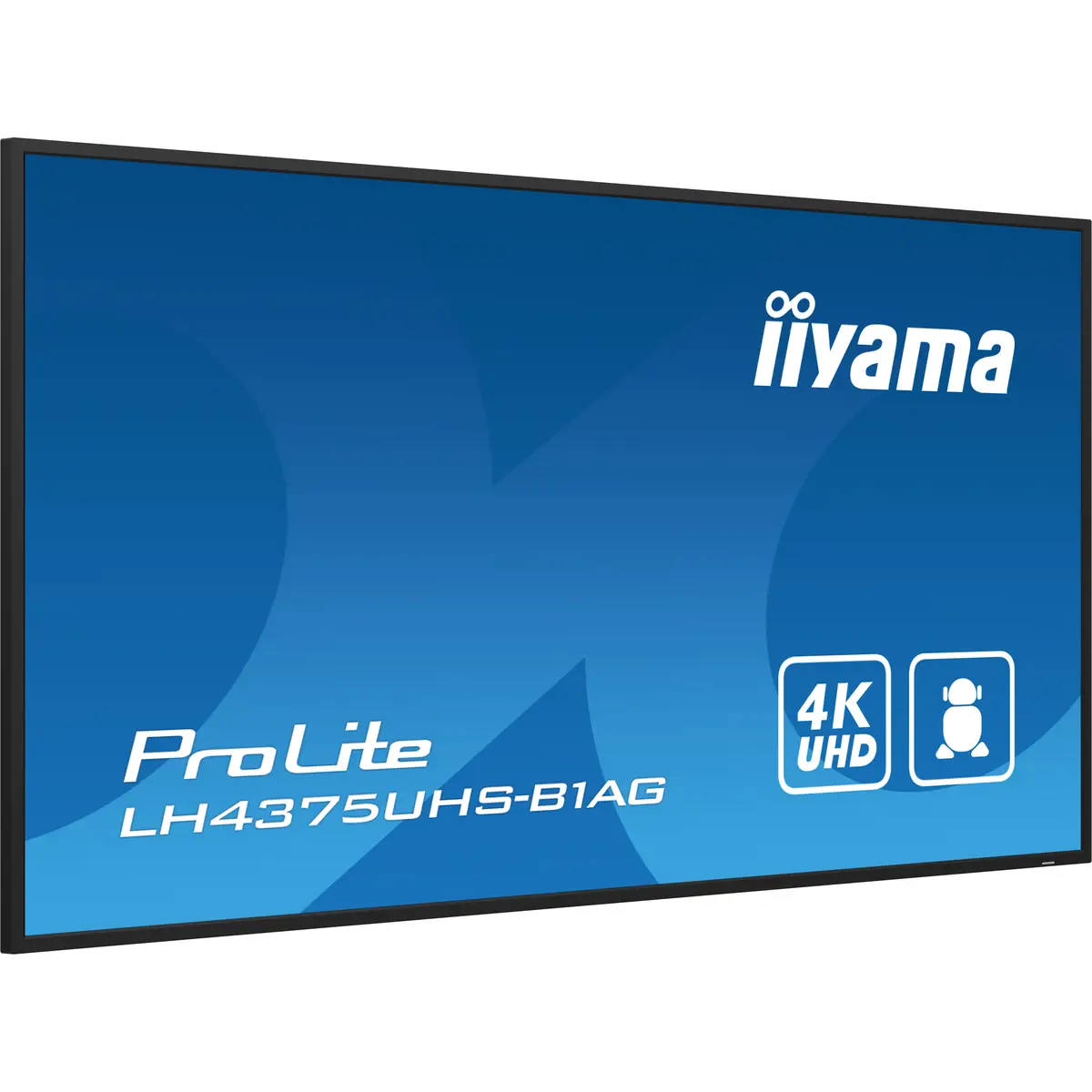 ProLite LH4375UHS-B1AG 108 cm 42,5" LCD-Display mit LED-Hintergrundbeleuchtung Digital Signage mit integrierter Media Player SDM Slot PC Android 4K UHD (2160p) 3840x2160 16:9 1200:1 500 cd/m² 8 ms schwar