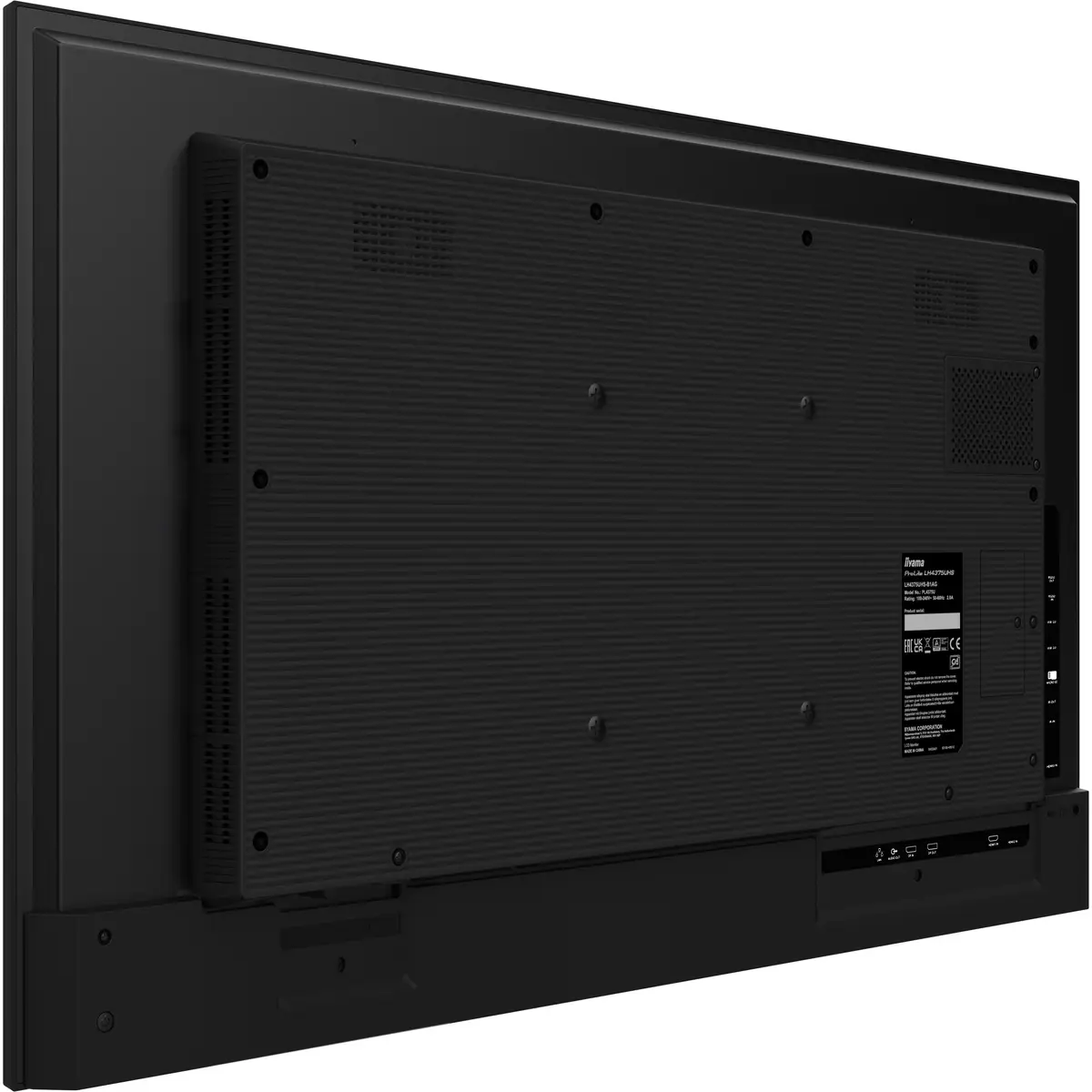 ProLite LH4375UHS-B1AG 108 cm 42,5" LCD-Display mit LED-Hintergrundbeleuchtung Digital Signage mit integrierter Media Player SDM Slot PC Android 4K UHD (2160p) 3840x2160 16:9 1200:1 500 cd/m² 8 ms schwar