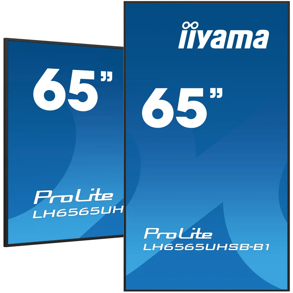 ProLite LH6575UHS-B1AG 164 cm 64,5" LCD-Display mit LED-Hintergrundbeleuchtung Digital Signage mit integrierter Media Player SDM Slot PC 4K UHD (2160p) 3840x2160 16:9 1200:1 500 cd/m² 8 ms schwarze Blend