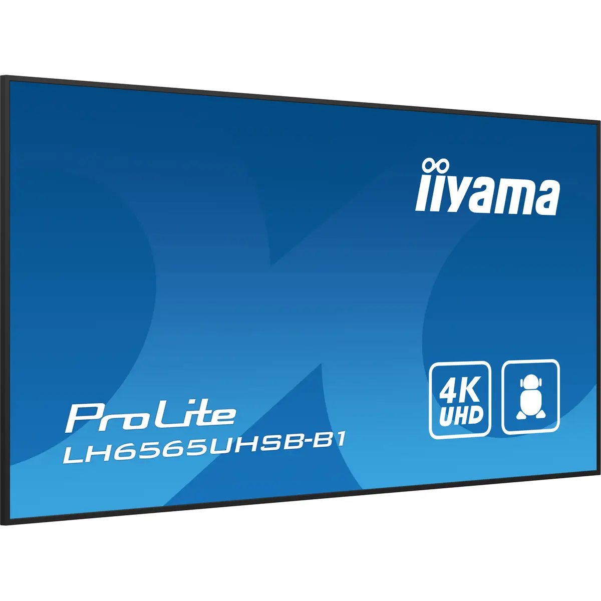 ProLite LH6575UHS-B1AG 164 cm 64,5" LCD-Display mit LED-Hintergrundbeleuchtung Digital Signage mit integrierter Media Player SDM Slot PC 4K UHD (2160p) 3840x2160 16:9 1200:1 500 cd/m² 8 ms schwarze Blend