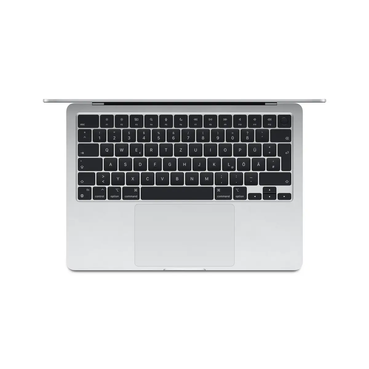 MacBook Air Apple M3 8-Core 10-Core GPU Deutsch 16GB RAM 512GB SSD 38,9cm (15,3") Display 35W EU-Plug silber